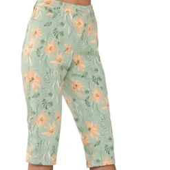 Capri-Twill-Hose für Damen