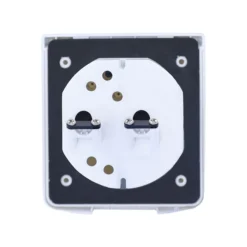 Caravan Vorzeltsteckdose USB/SAT IP44 weiß ähnlich RAL9010