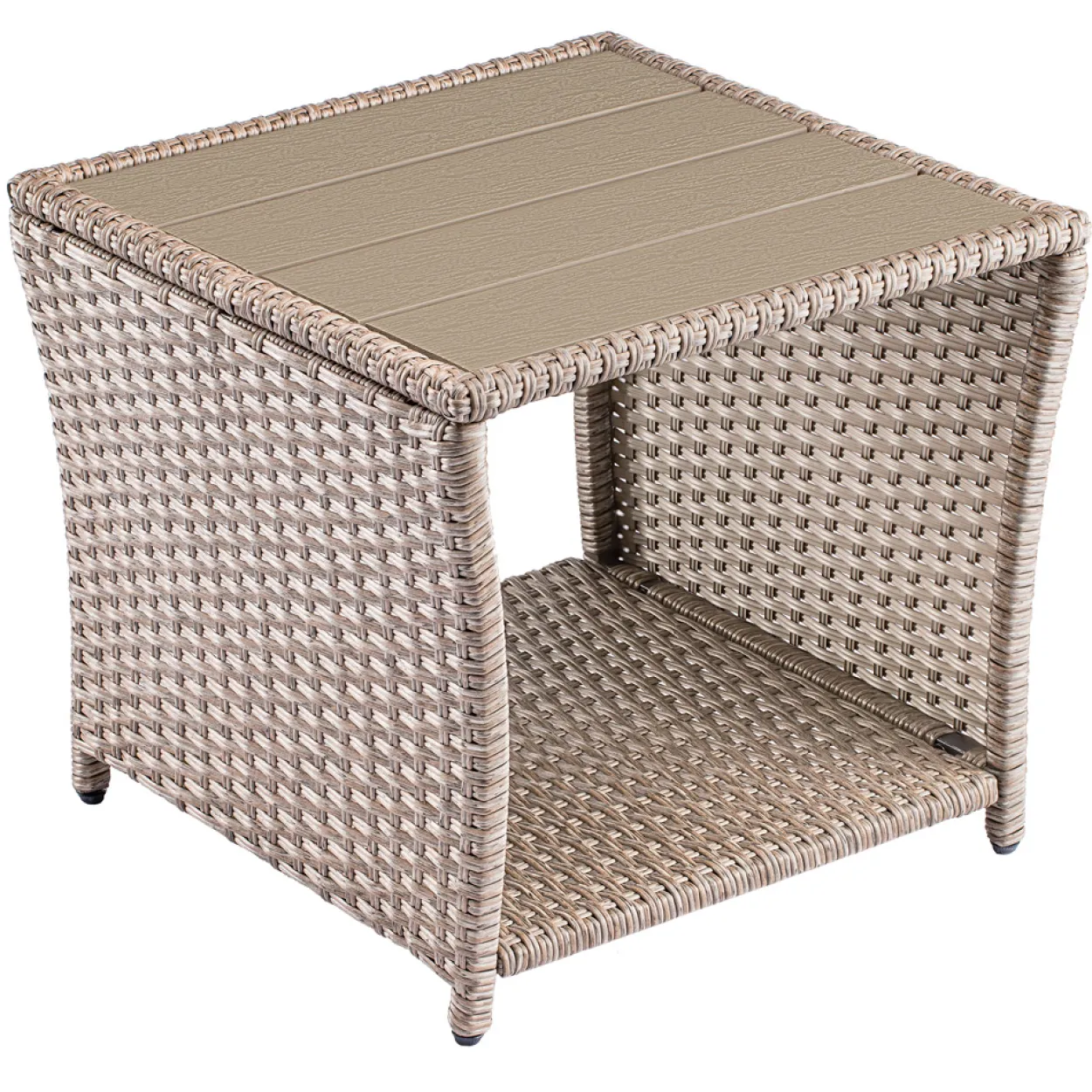 Casaria Beistelltisch 45x45x40cm creme