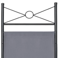 Casaria Paravent Anthrazit 180x163cm