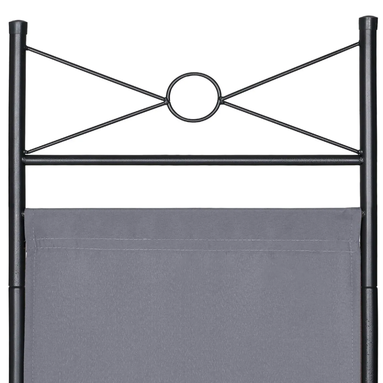 Casaria Paravent Anthrazit 180x163cm