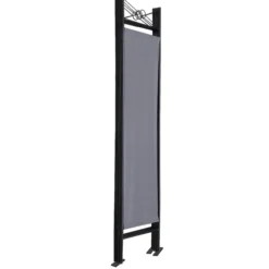 Casaria Paravent Anthrazit 180x163cm