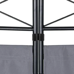 Casaria Paravent Anthrazit 180x163cm
