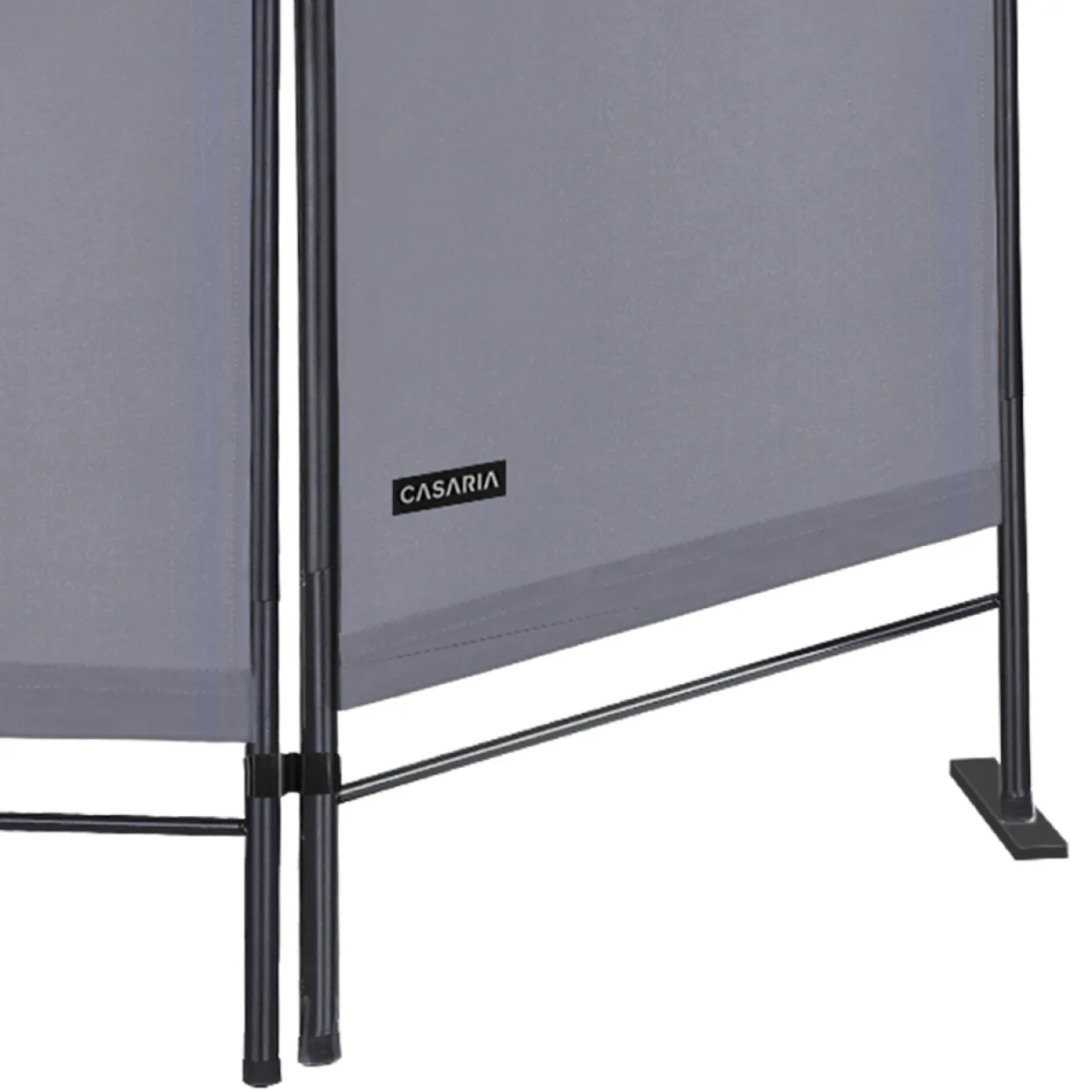 Casaria Paravent Anthrazit 180x163cm