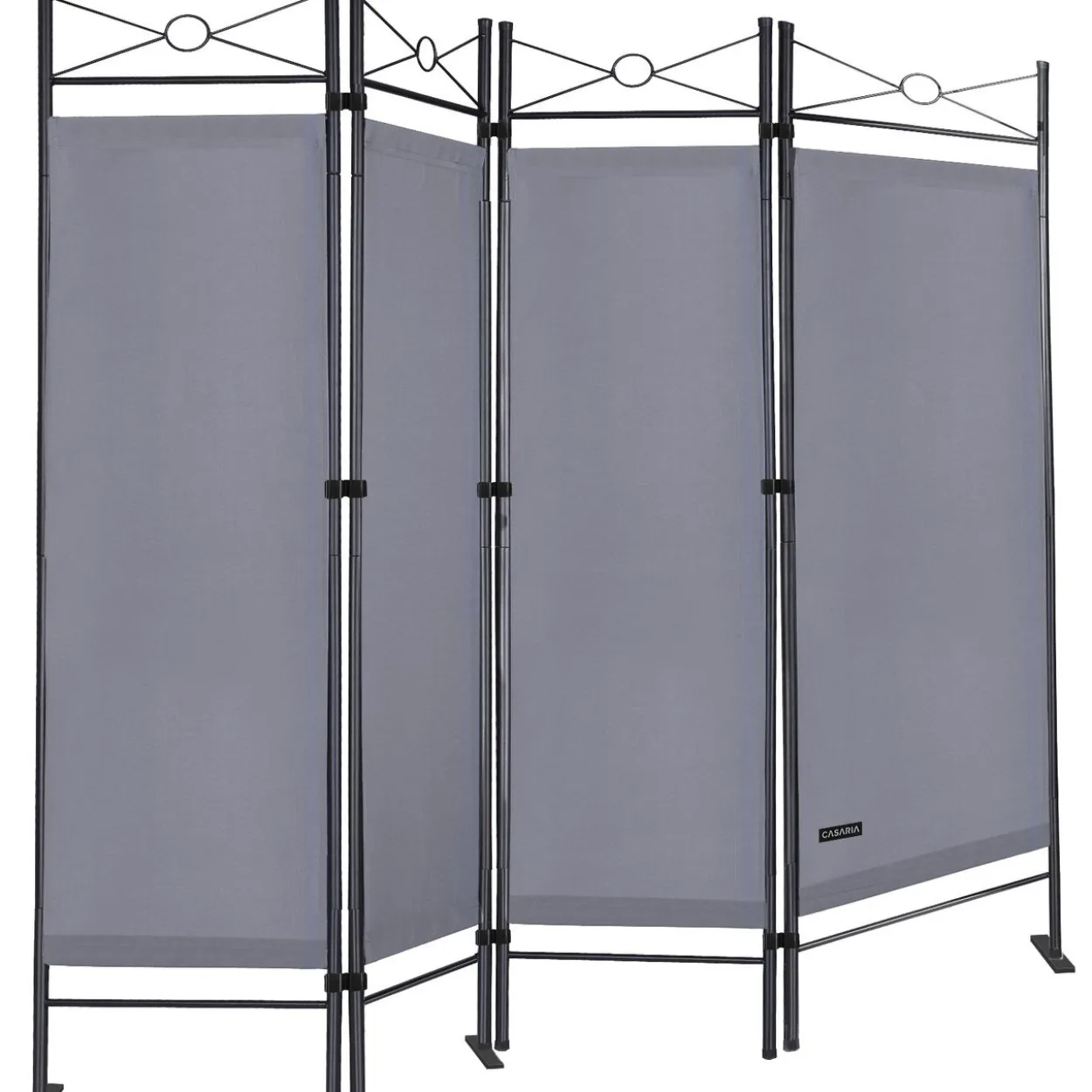 Casaria Paravent Anthrazit 180x163cm