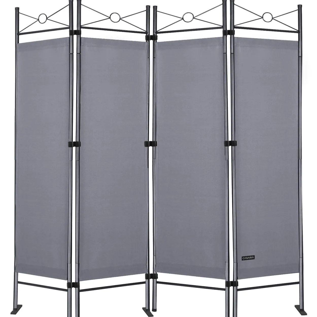 Casaria Paravent Anthrazit 180x163cm
