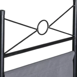 Casaria Paravent Anthrazit 180x163cm