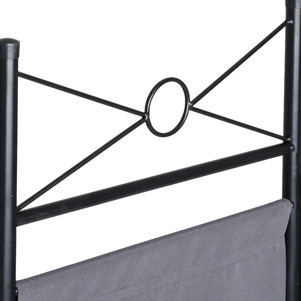 Casaria Paravent Anthrazit 180x163cm