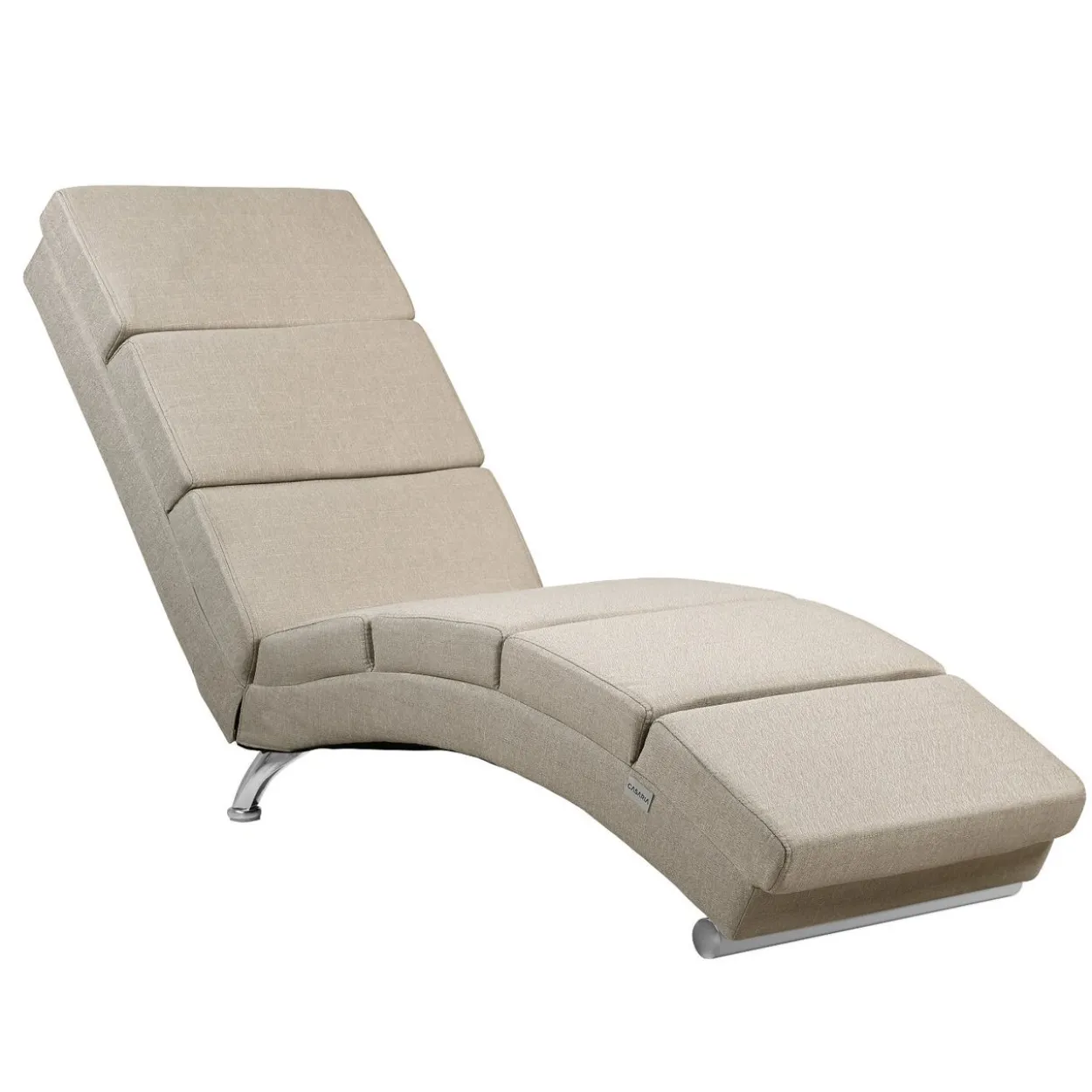 Casaria Relaxliege London Sand Webstoff