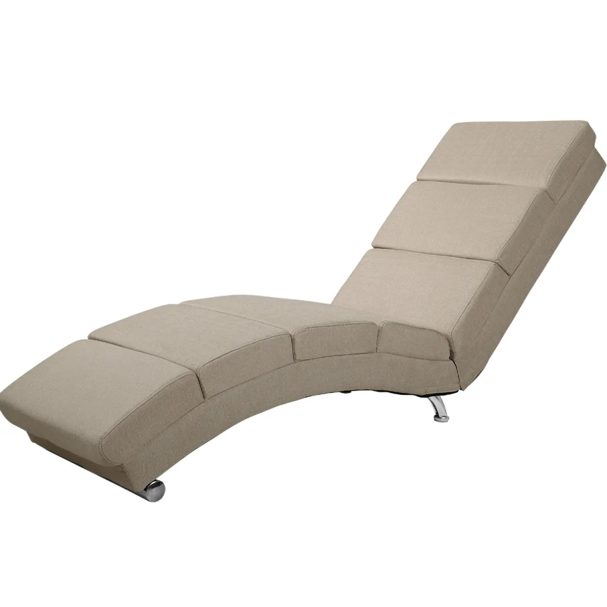 Casaria Relaxliege London Sand Webstoff