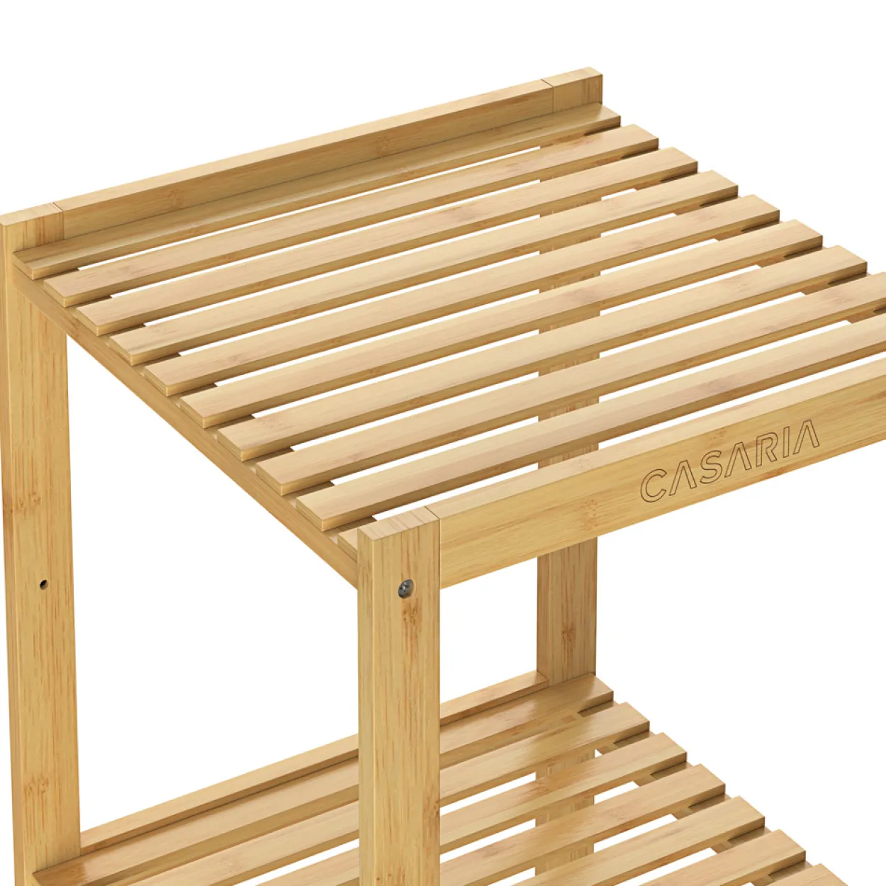 Casaria Standregal Bambus 140x33x33cm