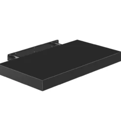 Casaria Wandregal Schweberegal 50cm schwarz + Halterung