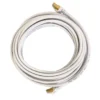 CAT7 Patchkabel Netzwerkkabel weiß 5m rund
