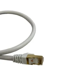 CAT7 Patchkabel Netzwerkkabel weiß 5m rund