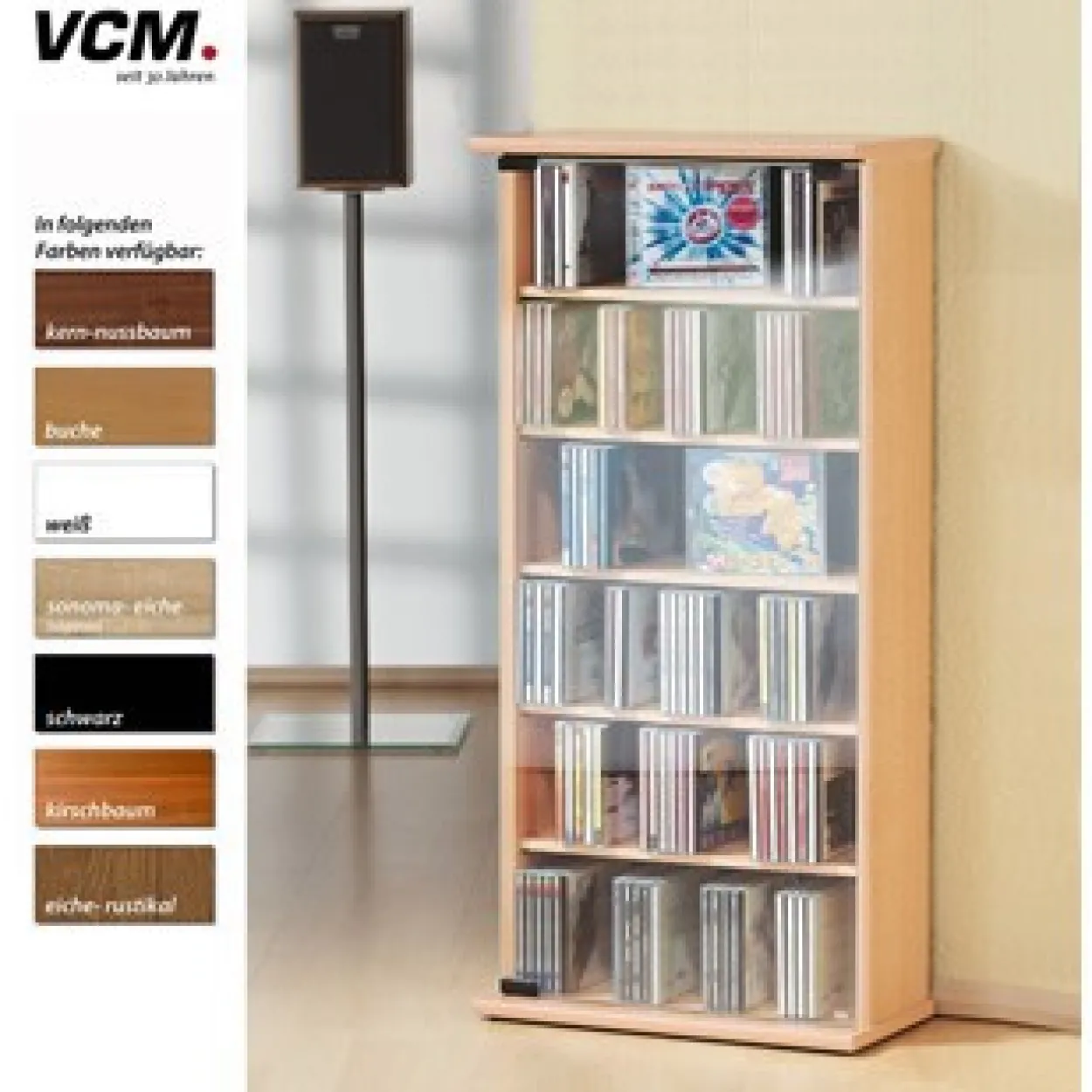CD/DVD Regal Vetro, Buche