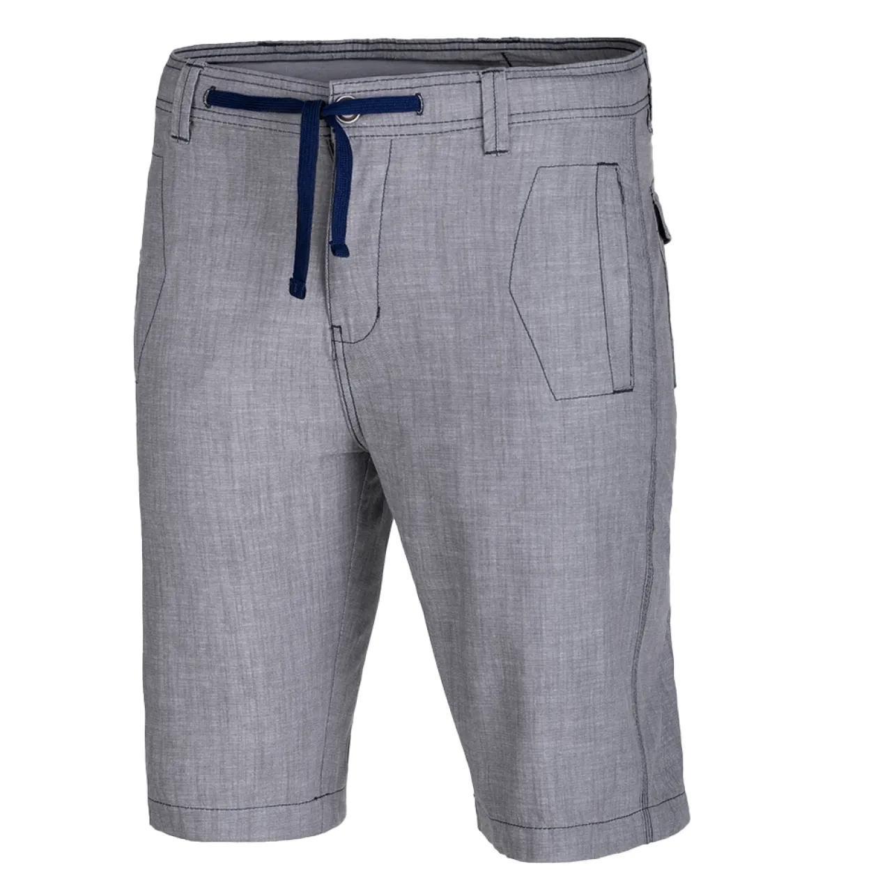 Chambray-Bermuda für Herren