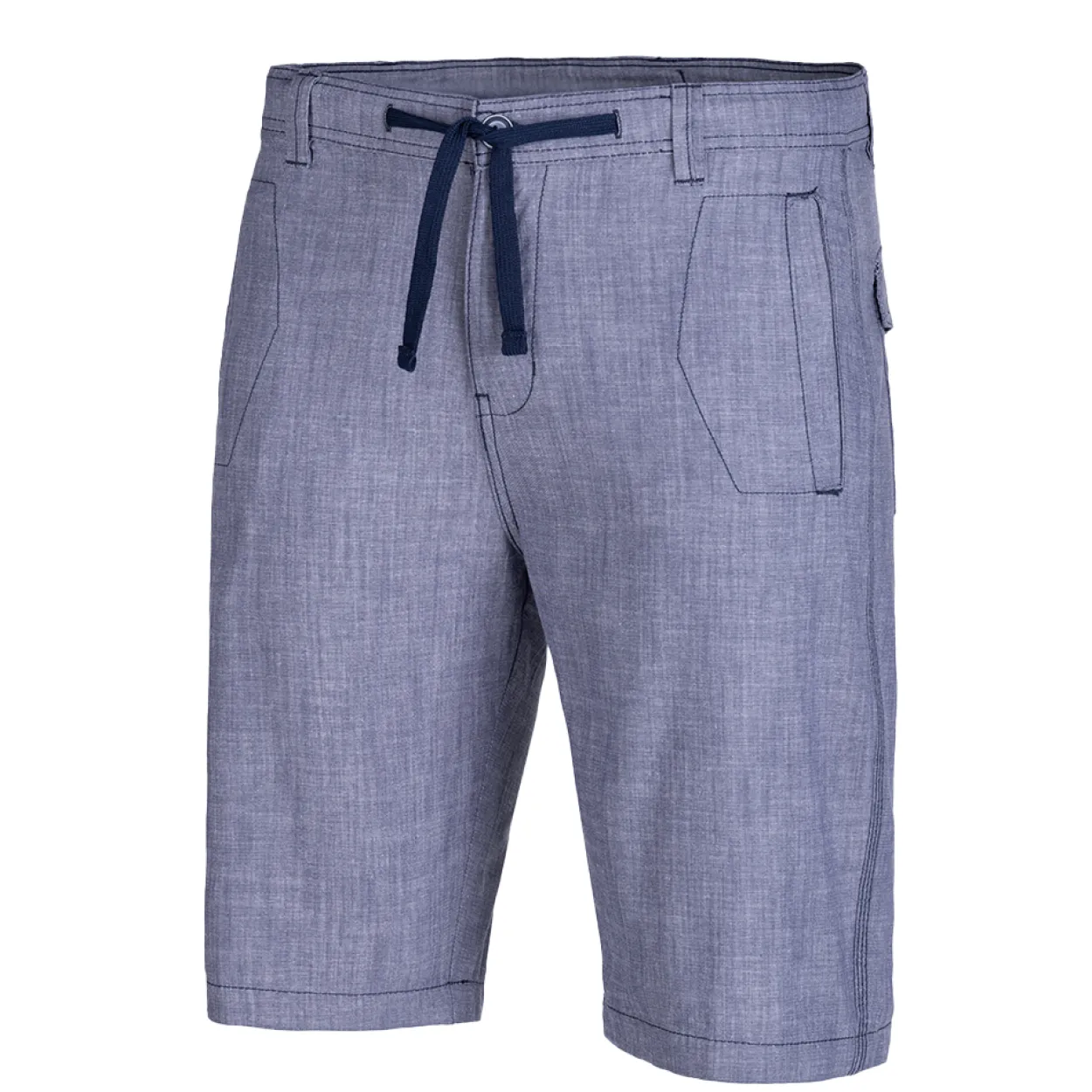 Chambray-Bermuda für Herren