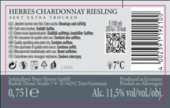 Chardonnay Riesling Sekt, extra trocken