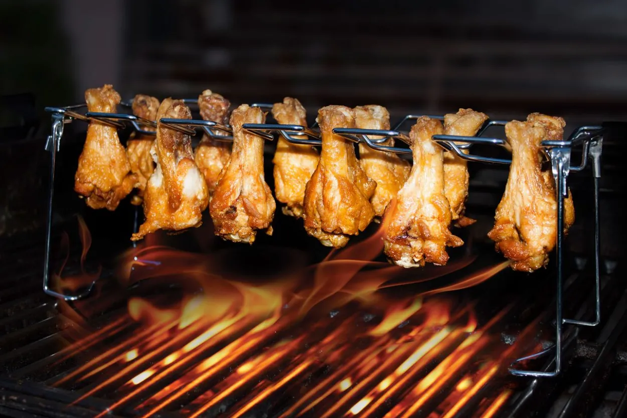 Chicken Wing Grillgestell