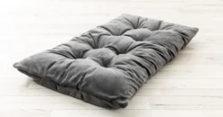 Chillkissen 2er Pack, ca. 70 x 120 cm, Stahlgrau