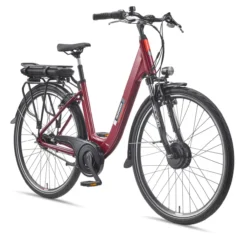 City E-Bike RC845 Multitalent mit 7-Gang Shimano Nabenschaltung, Weinrot