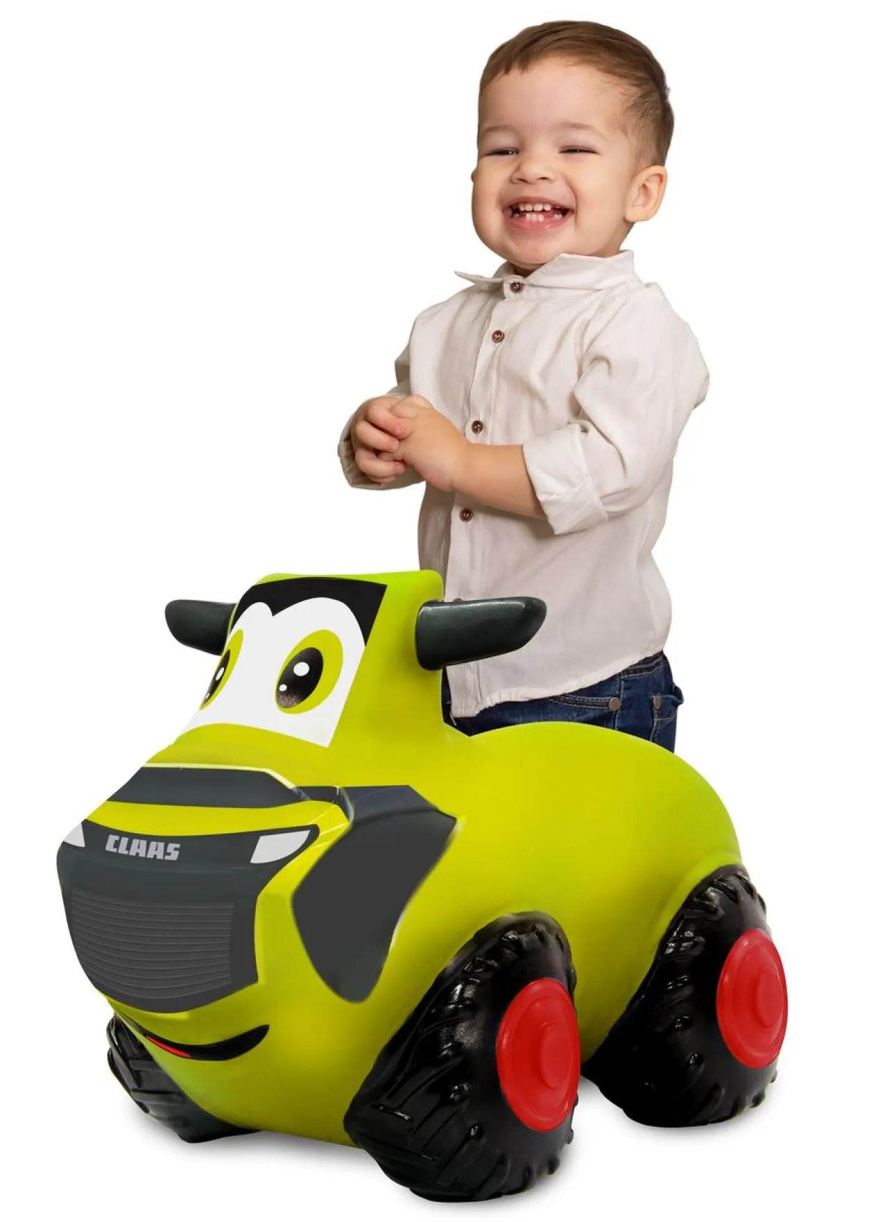 Claas Hüpftraktor mit Pumpe