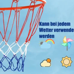 Ø 45 cm Basketballring mit Netz