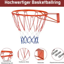 Ø 45 cm Basketballring mit Netz