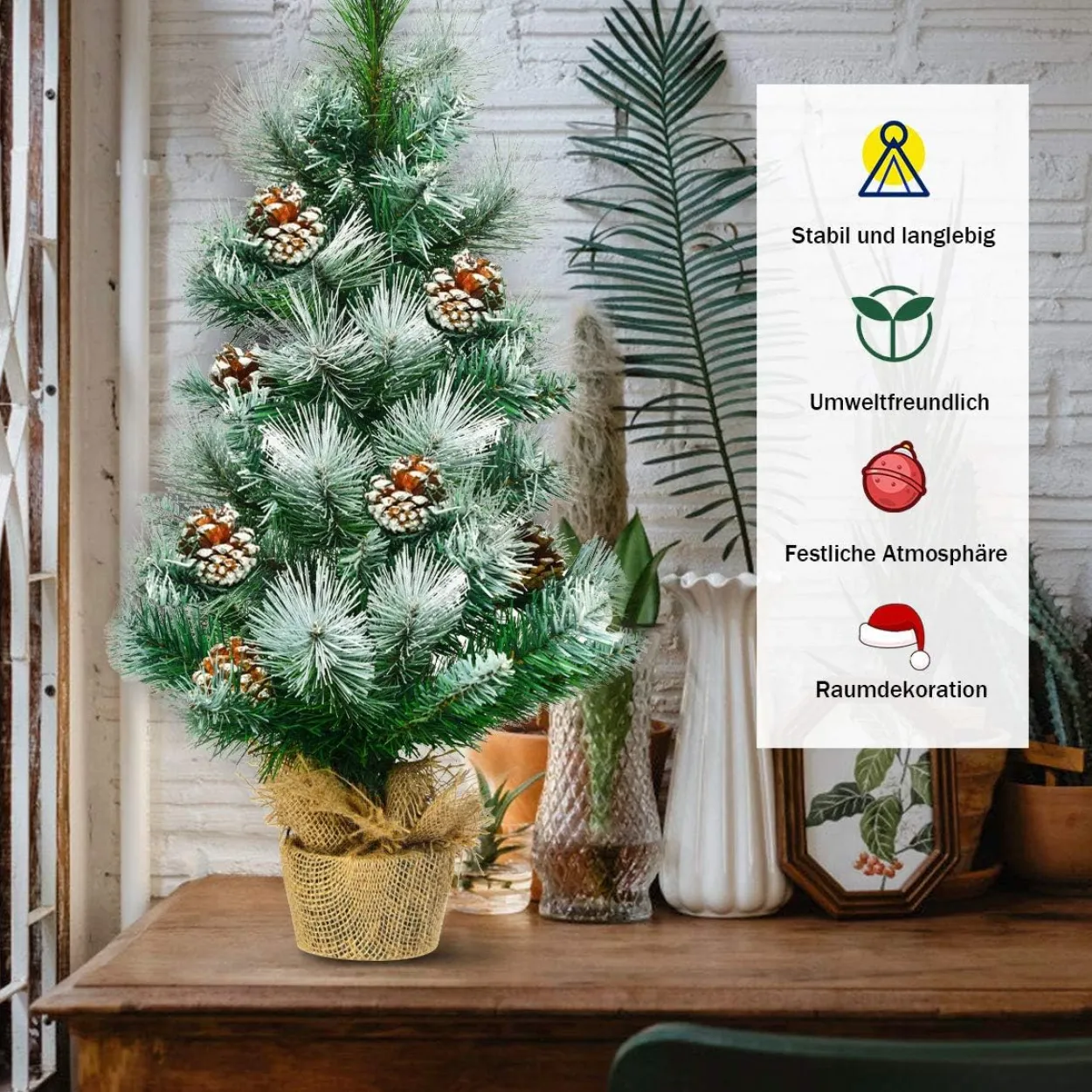 60cm Künstlicher Mini Weihnachtsbaum