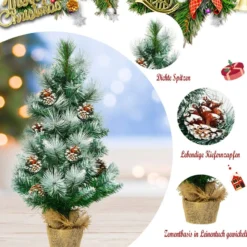 60cm Künstlicher Mini Weihnachtsbaum