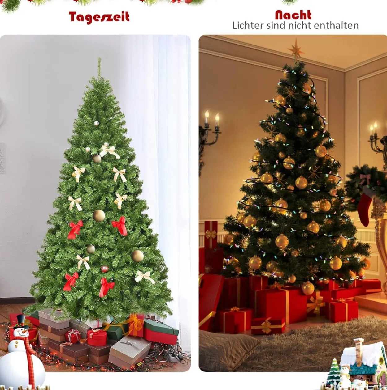 225cm Künstlicher Weihnachtsbaum