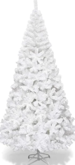 210cm Künstlicher Weihnachtsbaum, Tannenbaum mit Metallständer