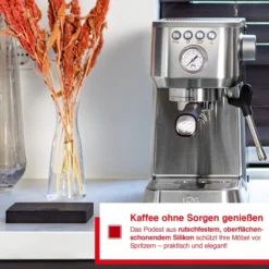 Coffee-Podest L zum Siebträger Schwarz