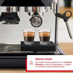 Coffee-Podest L zum Siebträger Schwarz
