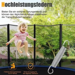 COSTWAY 20 Stück Trampolin Ersatzfedern 140mm