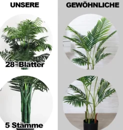 COSTWAY Zimmerpalme Palme