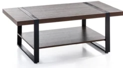 Couchtisch, ca. 120 x 60 x 45 cm - Braun