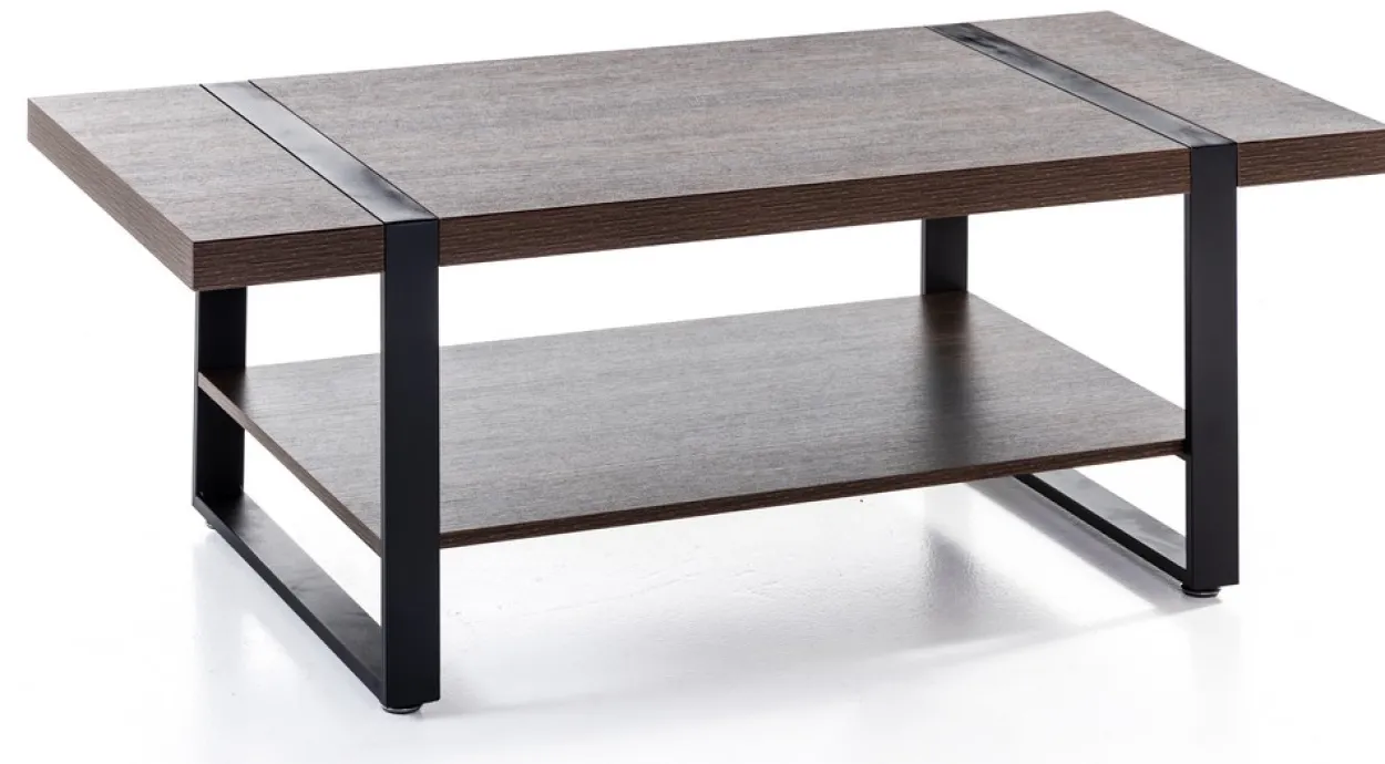 Couchtisch, ca. 120 x 60 x 45 cm - Braun
