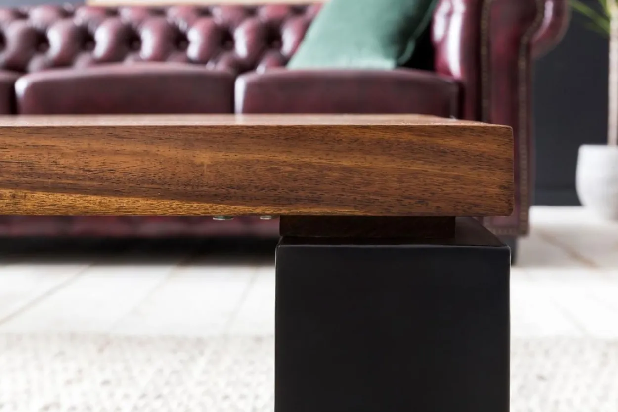 Couchtisch Sheesham 115x35x60 cm