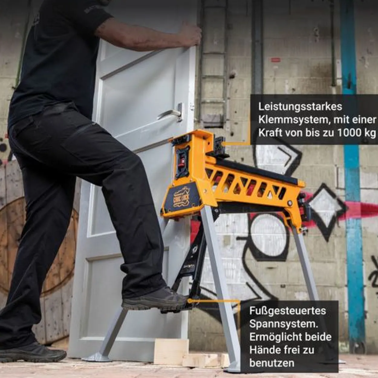 Croc Lock Werkbank und Klemmsystem