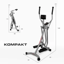 Crosstrainer Walker silber