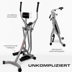 Crosstrainer Walker silber