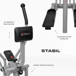 Crosstrainer Walker silber