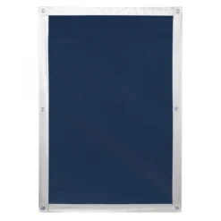 Dachfenster Sonnenschutz Haftfix, ohne Bohren, Verdunkelung, Blau, 47 cm x 96,9 cm (B x L)
