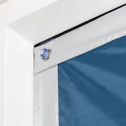 Dachfenster Sonnenschutz Thermofix, ohne Bohren - Blau, 47 cm x 91,5 cm (B x L) für F06