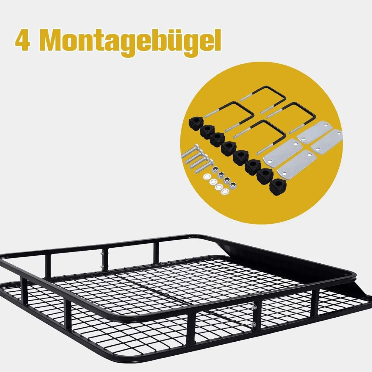 Dachgepäckträger Universal Dachkorb Stahl