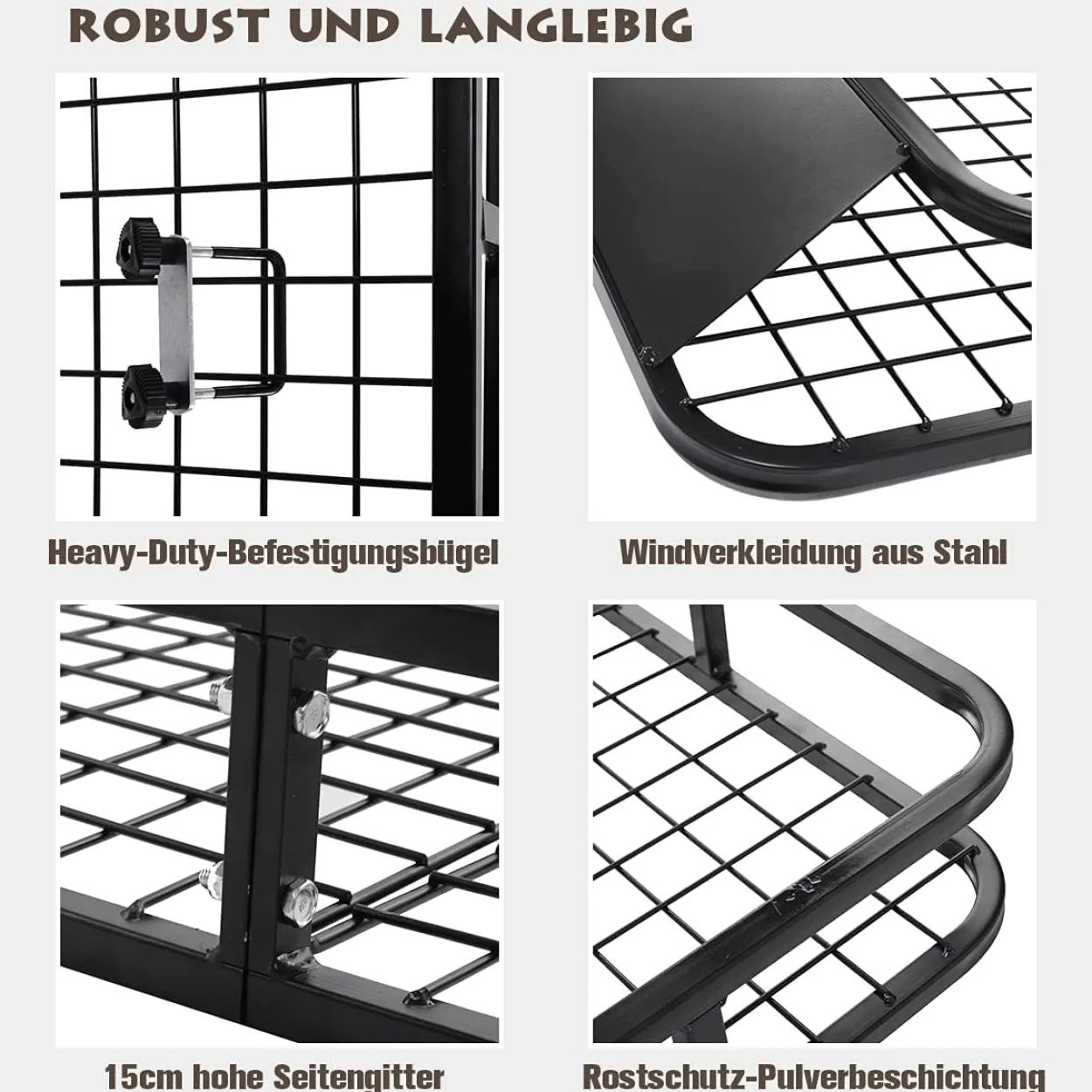 Dachgepäckträger Universal Dachkorb Stahl