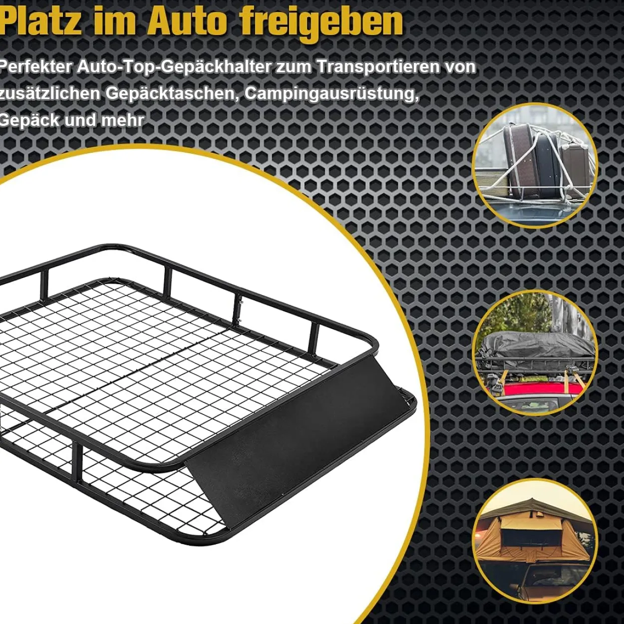 Dachgepäckträger Universal Dachkorb Stahl