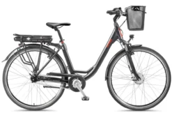 Damen City E-Bike RC657 Multitalent mit 7-Gang Shimano Nabenschaltung, Anthrazit