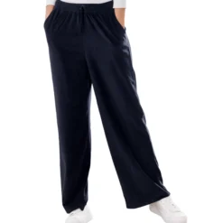 Damen Freizeithose in Ripp-Optik